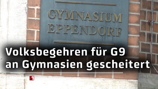 Rückkehr zu G9 an Gymnasien: Volksbegehren in Hamburg gescheitert