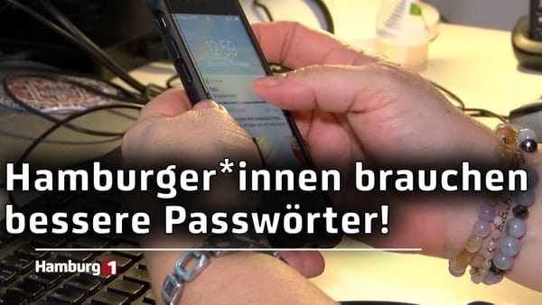 Internetnutzung: Passwortschutz in Hamburg zu gering!