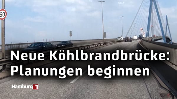 Köhlbrandbrücke: Planung für den Neubau beginnt