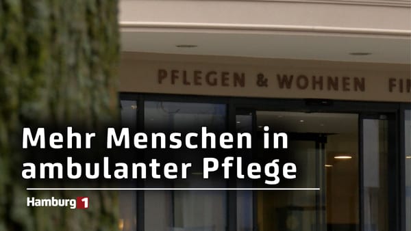 Pflege in Hamburg: Deutlich mehr Menschen in ambulanter Betreuung als 2019