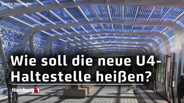 Prager Ufer, Moldauhafen oder Grasbrook – wie soll die neue U4-Haltestelle heißen?