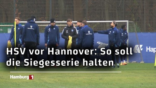 HSV unter Polzin ungeschlagen: Serie soll gegen Hannover fortgesetzt werden