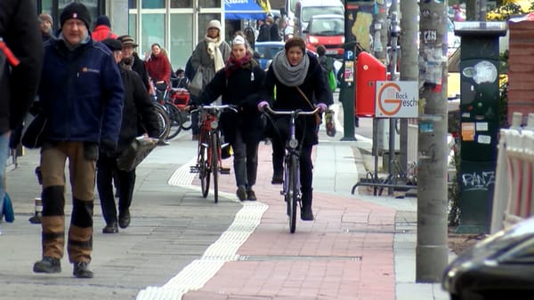 Hamburg erreicht Bestmarke im Radwegebau