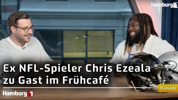 Chris Ezeala im Frühcafé