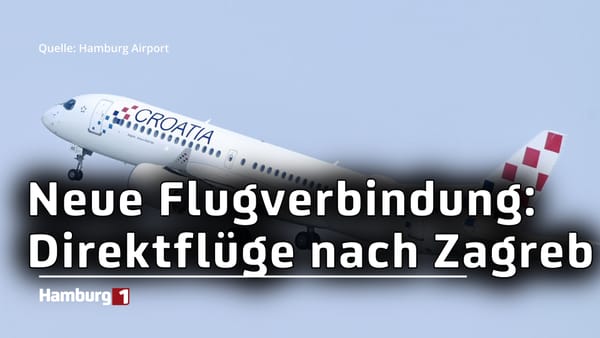 Neue Flugverbindung: Croatia Airlines startet Direktflüge von Hamburg nach Zagreb