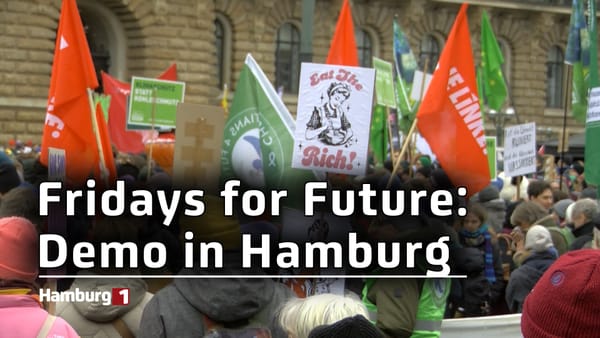 Fridays for Future: Klima- Demo in Hamburg