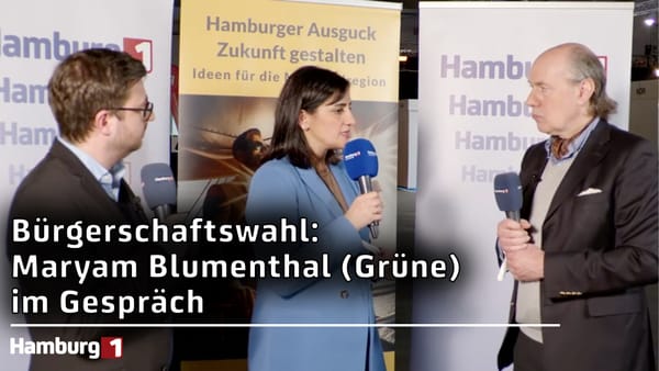 Maryam Blumenthal (Grüne) im CCH-Wahlstudio