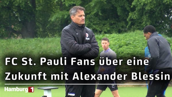 Im Falle des Abstiegs: Sollte Alexander Blessin weiter Trainer beim FC St. Pauli bleiben?